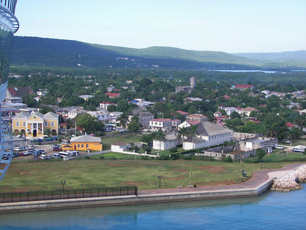 View from the ship